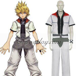 Kingdom Hearts 2 Roxas Cosplay Costume